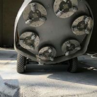 Boreway Litchi Surface Bush Hammer Plates for Concrete