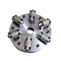 Boreway China Manufacture Supply Diamond Bush hammer plate for Stone Surface Grinding
