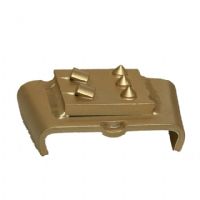 Two PCD and Three Alloy HTC Diamond Grinding Shoes For Concrete Floor