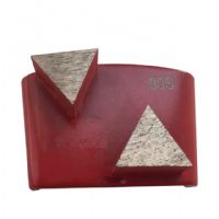 Two Triangle Segments HTC Diamond Abrasive Grinding Tools For Grinding