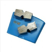 Two H Shape Segments Metal Bond Abrasive Concrete Grinding For HTC Grinder