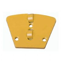 Trapezoid Diamond Two PCD Grinding Shoe For Floor Coating Removal