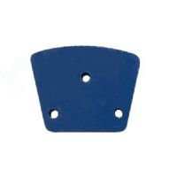 Trapezoid Concrete Quick Lock Grinding Pads With Thread Holes Two Square Segments