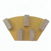 Five Segments Metal Bond Cassani Diamond Grinding Block For Concrete Floor and Stone