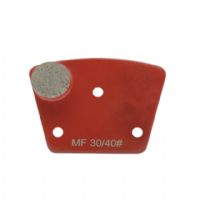 Single Round Segment Diamond Metal Bond Trapezoid Floor Pads For Coating Removal