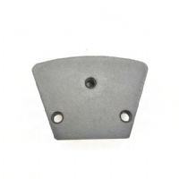 Two Oval Segments with Stripes Sharp Diamond Floor Grinding Disc For Concrete Floor Coating Removal