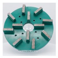 B2B 6 Inch 150mm Top Quality Metal Polishing Disc Plates Diamond Granite Grinding Disk 