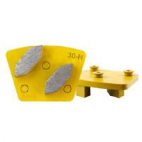 Double Segment Concrete And Terrazzo Metal Grinding Pads Block For Sase Machine Manufacturer or Suppliers 2020
