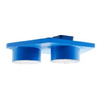 Quick Change Concrete Grinding Discs Trapezoid Two Round Segments Diamond Grinding Block Concrete Grinding Pads
