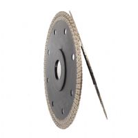Boreway 4 inch Super Thin Mesh Turbo Cutting Blade for Cutter Granite Disc Circular Saw