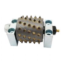 Profession Litchi Surface Grinding Rollers Diamond Bush Hammer Head Abrasive Concrete Granite Stone Floor Tools 
