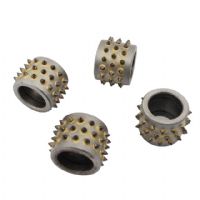 Abrasive Bush Hammer Disc Rollers Abrasive Pad Sponge Wheel For Stone Concrete