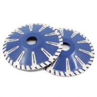 Diameter 4 Inch Ripple Curve Diamond Contour Saw Blade With Turbine Convex Cutting Disc Wheel For Granite Marble Sellers