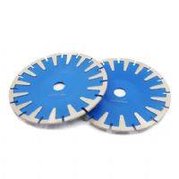 Hot Sintered Concave Blade High Efficiency T-Segment Saw Blade Curved Diamond Cutter Sink Tool With Protective Teeth