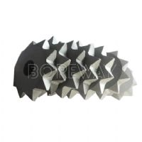 10 Rotary Star Bush Hammer Roller For Knurled Surface