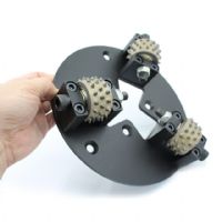 230mm*3T*45S Litchi Surface Finishing Tungsten Carbide Segment Bush Hammer Disc For Htc Floor Grinder Manufacturer