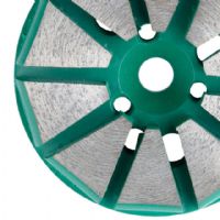Polishing Concrete Floor or Terrazzo Green Bond Metal Grinding Pads for  Polar Magnetic Grinders