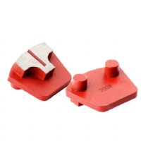 One T Shape Segment Werkmaster Concrete Shoe Metal Grinding Block For Werkmaster Floor Grinder Suppliers