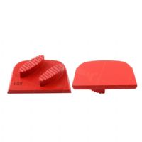 Double Shoes Shape Lavina Grinding Bar Diamond Grinding Disc For Concrete Floor Grinder