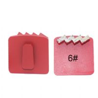 Z Shape Redi Lock Metal Bond Grinding Bar For Floor Suppliers