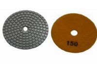 3 inch white wet and dry use square shape diamond polishing pad