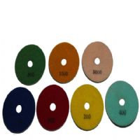 4 inch white square wet polishing pad 