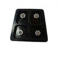 Integral diamond grinding block
