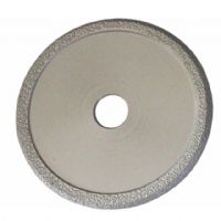 Vacuum brazed tuck point saw blade for brick