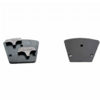 Diamond Tools Rough Metal Grinding Plate Concrete Grinding Pads With Two T Shape Segments