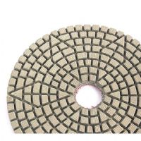 3 Step Flower Diamond Polishing Pads For Granite Marble Tile