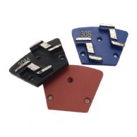 Double Z Shape Segments New Design Trapezoid Grinding Disc Grinding Shoes For Concrete Floor