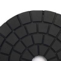 Premium Resin Bond Black Buff Diamond Polishing Pads For Granite Marble Stone