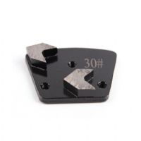 Two Arrow Segments Diamond Grinding Pads For Concrete and Terrazzo Floor