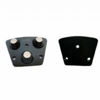 Three Round Segments Performance Universal Concrete Floor Trapezoid Grinding Pads