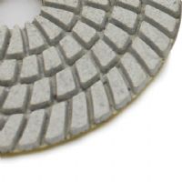 4 Inch 3 Step Spiral Diamond Polish Pad For Granite Marble Stone