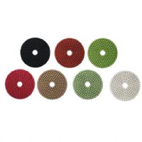 Colorful Resin Bond Diamond Polishing Pads For Polishing Stone Glass Ceramics