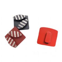 Two Oval Segments Redi Lock Quick Change Diamond Grinding Block For Epoxy Removal