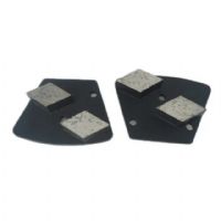 Double Rhombus Segments Trapezoid Diamond Concrete Floor Grinding Shoes