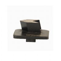 Single Arrow Segment Redi lock Diamond Grinding Shoes For Hard Concrete