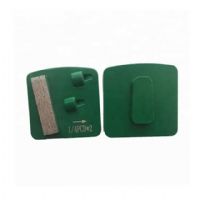 Sharp Segment Two PCD Redi Lock PCD Diamond Grinding Block For Epoxy Glue Coating Removing