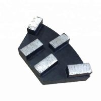 Cassani Metal Diamond Concrete Grinding Pads With Five Rectangle Segments