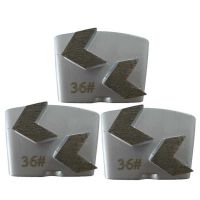 Two Arrow Segment HTC Diamond Grinding Disc For Concrete Floor 