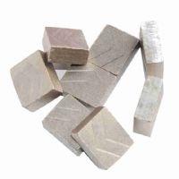 Boreway 1700mm Hot Pressed Sintered Power Tool Parts Diamond Stone Granite Cutting Segment For Manufacturer