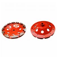 7 Inch T Shape Segment Hard Bond Diamond Grinding Wheel For Concrete And Terrazzo