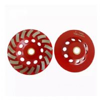 Super Long Grinding Life 5 Inch 18 Segments Diamond Grinding Cup Wheel For Concrete Terrazzo Floor