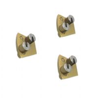 Two Drill Bits Segments Two Pins Blank Grinding Pads For Hard Concrete Coating Epoxy Removal