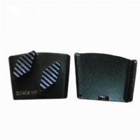 Super Sharpness HTC Grinding Shoes Grinding Pads With Double Rhombus Segments For Rough Concrete Terrazzo Floor