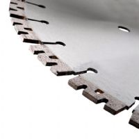 Silver Welded Wet Use W Shape Granite Slab Edge Cutting Segment