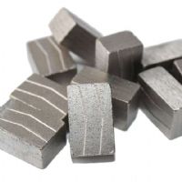 Boreway Quality Diamond Tips Blade Segment for Granite Cutting Russian Market