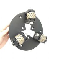 230mm bush hammer plate for HTC Grinder Machine with 3 Rollers